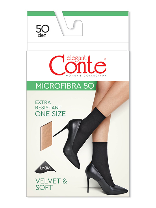 Носки женские Microfibra 50 New Conte