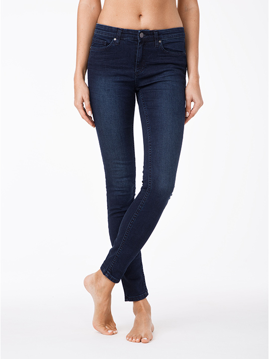 Брюки джинсовые женские 623-100R Elegant Conte