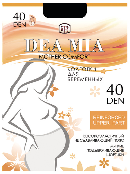 Колготки женские для беременных Mother Comfor  2-4 Conte