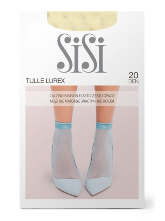 Носки женские Tulle Lurex Sisi